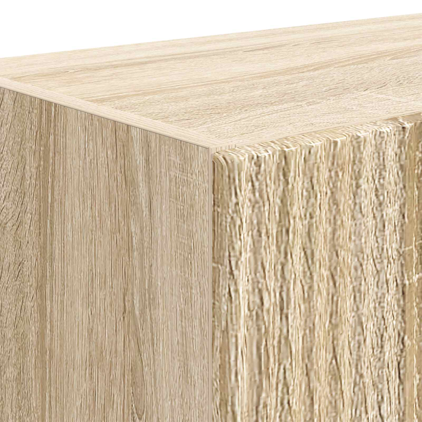Tv Wall Cabinet 59,5 X 31 X 100 Cm Sonoma Dub Kompozitní Dřevo