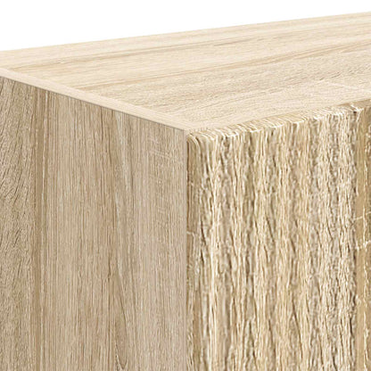 Tv Wall Cabinet 59,5 X 31 X 100 Cm Sonoma Dub Kompozitní Dřevo