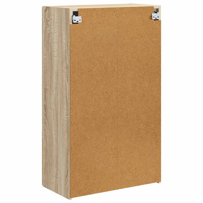 Tv Wall Cabinet 59,5 X 31 X 100 Cm Sonoma Dub Kompozitní Dřevo