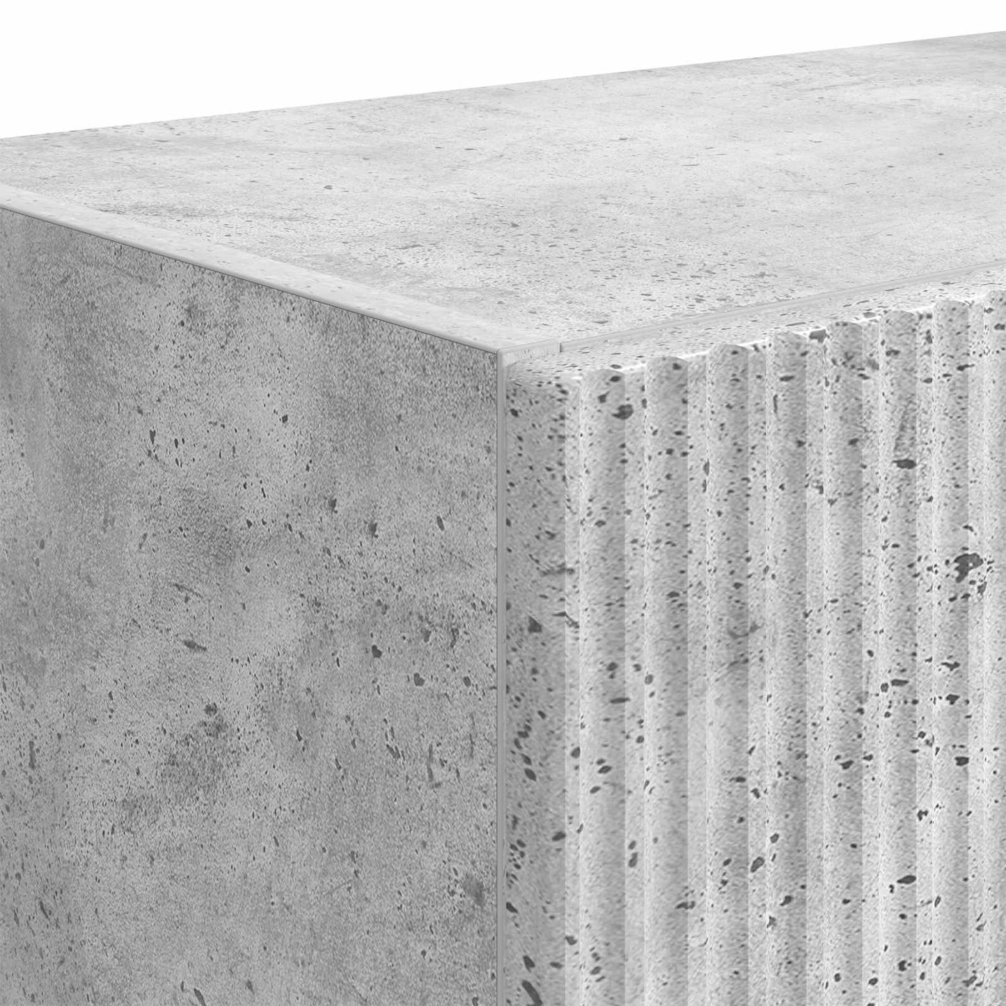 Tv Wall Cabinet 59,5 X 31 X 100 Cm Betonově Šedá