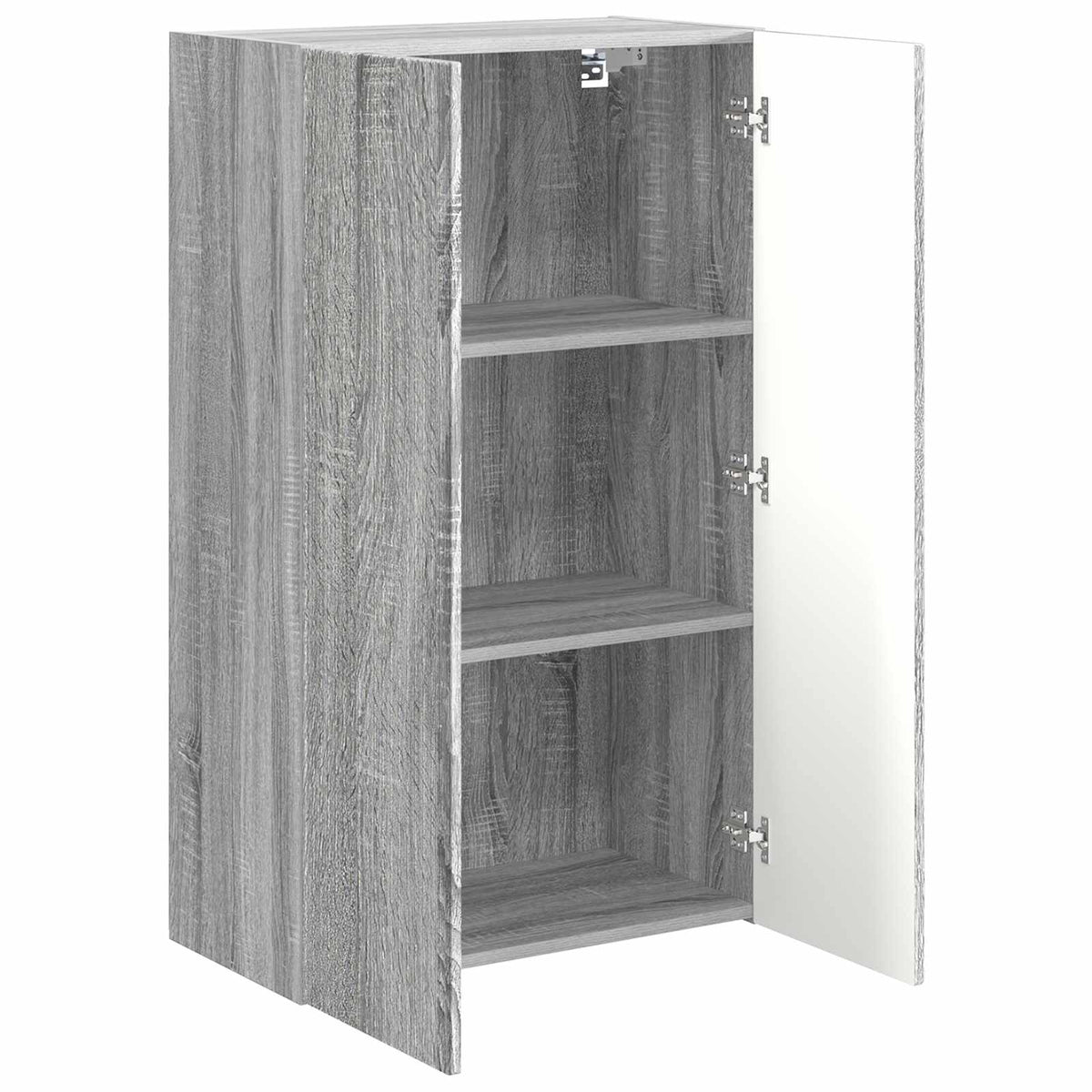 Tv Wall Cabinet 59,5 X 31 X 100 Cm Šedá Sonoma Kompozitní Dřevo