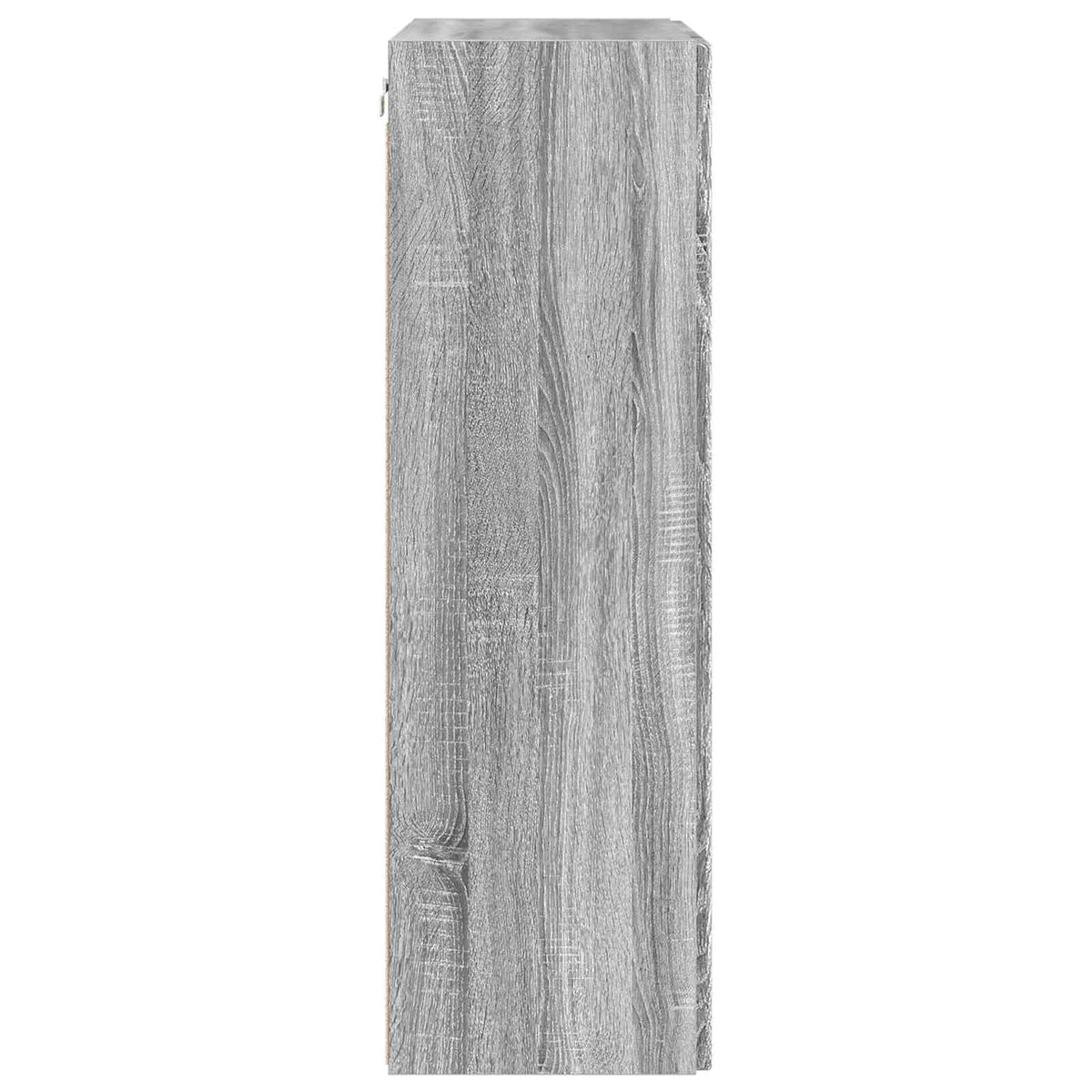 Tv Wall Cabinet 59,5 X 31 X 100 Cm Šedá Sonoma Kompozitní Dřevo