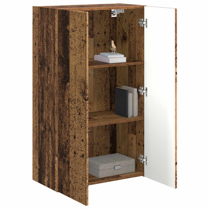 Tv Wall Cabinet 59,5 X 31 X 100 Cm Staré Dřevo Kompozitní Dřevo