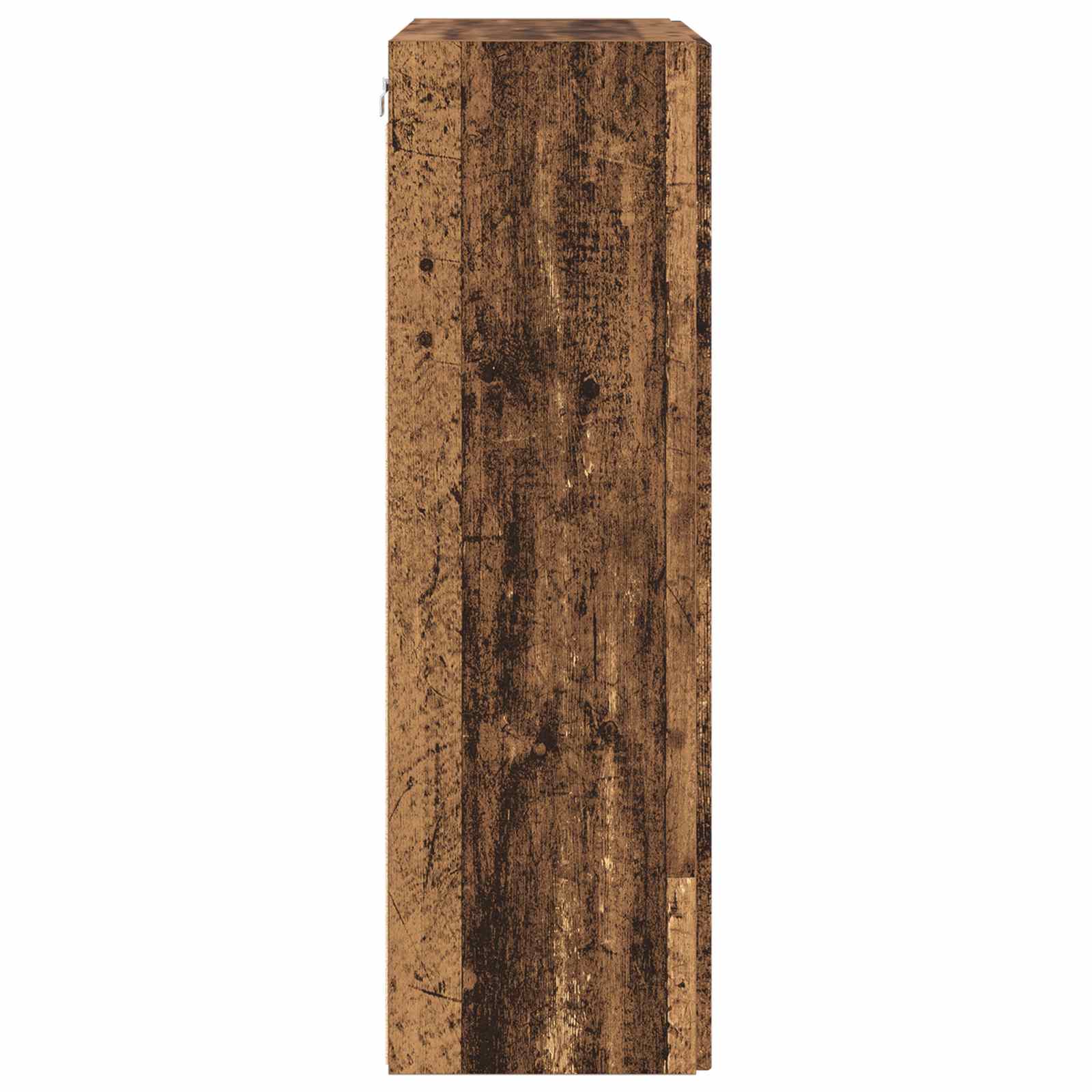 Tv Wall Cabinet 59,5 X 31 X 100 Cm Staré Dřevo Kompozitní Dřevo