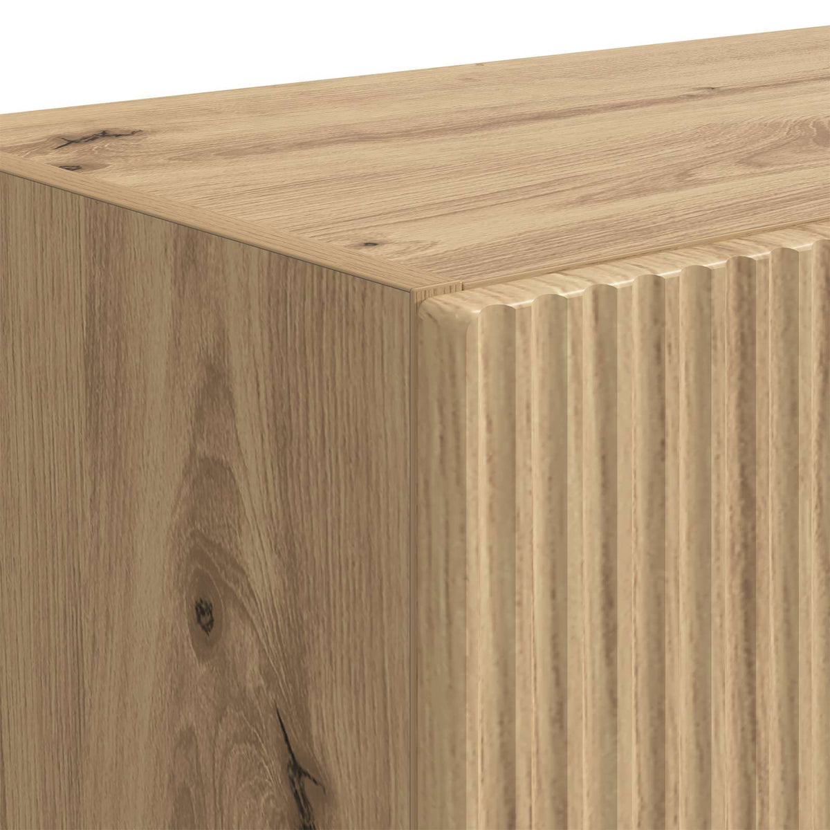 Tv Wall Cabinet 59,5 X 31 X 100 Cm Artisanový Dub