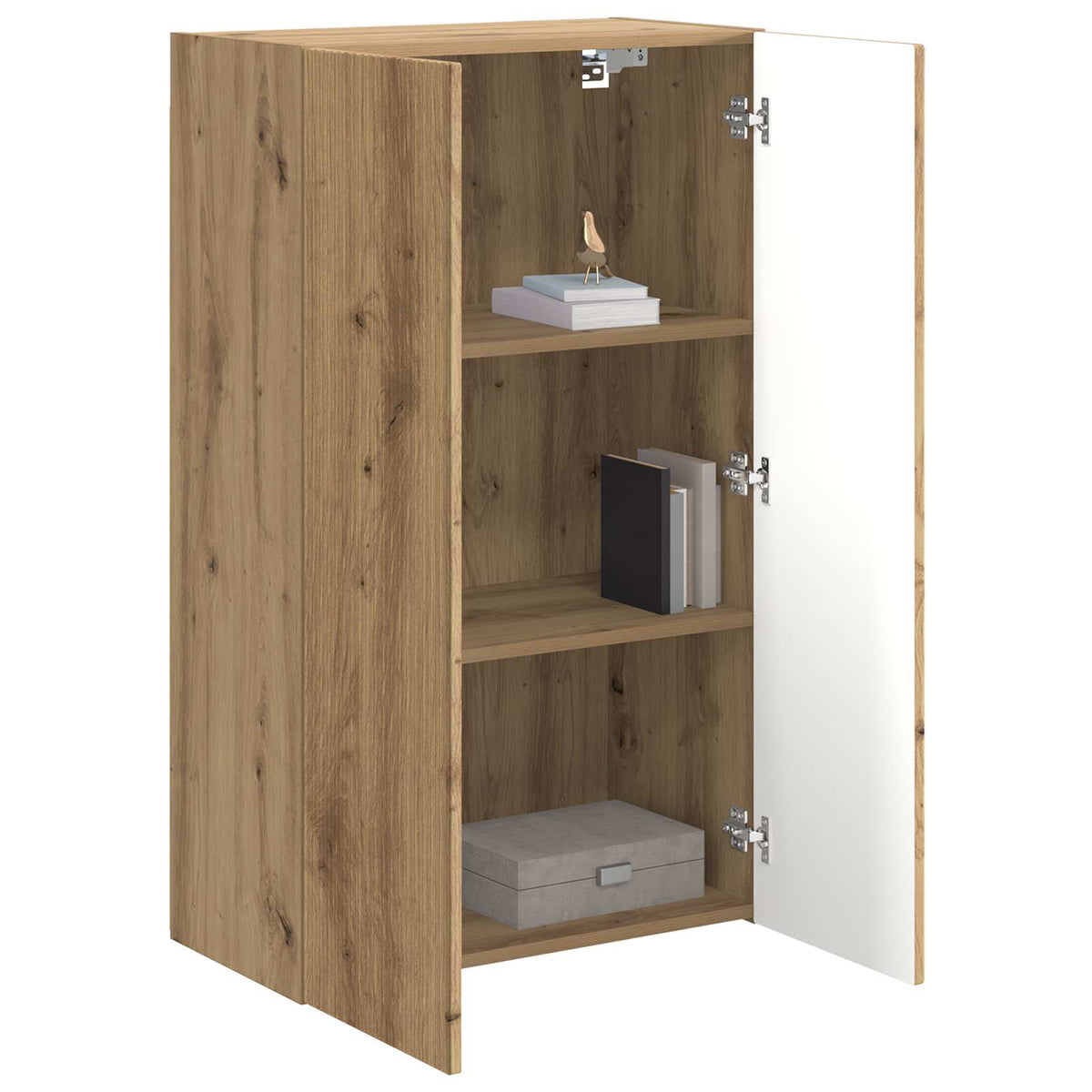 Tv Wall Cabinet 59,5 X 31 X 100 Cm Artisanový Dub