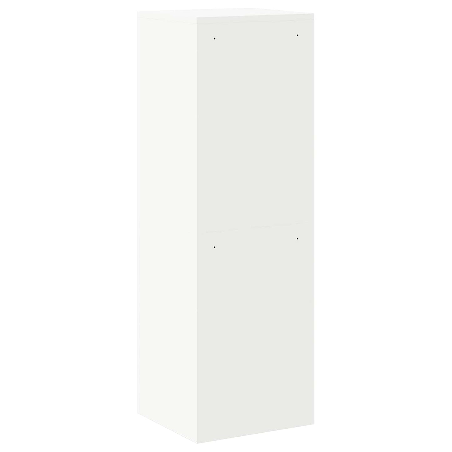 Skříň Na Dokumenty Se Zásuvkou S Policí Bílá 45,5 X 42 X 139 Cm