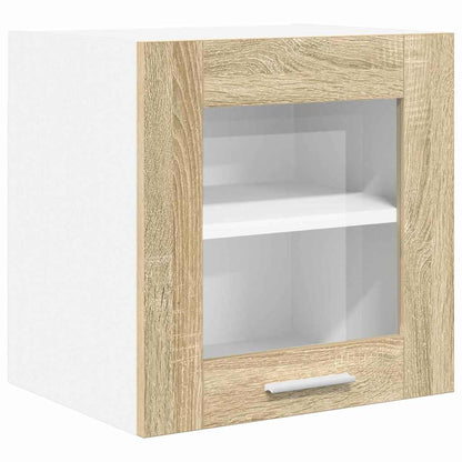 Závěsná Skříňka 2 Pcs Sonoma Dub Kompozitní Dřevo