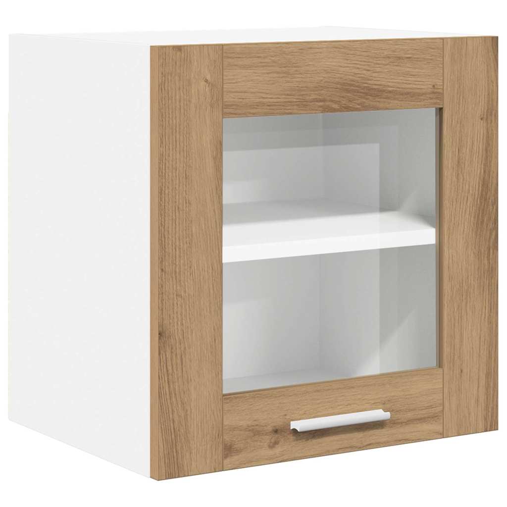 Závěsná Skříňka 2 Pcs Artisanový Dub Kompozitní Dřevo