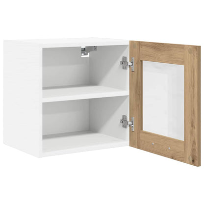 Závěsná Skříňka 2 Pcs Artisanový Dub Kompozitní Dřevo