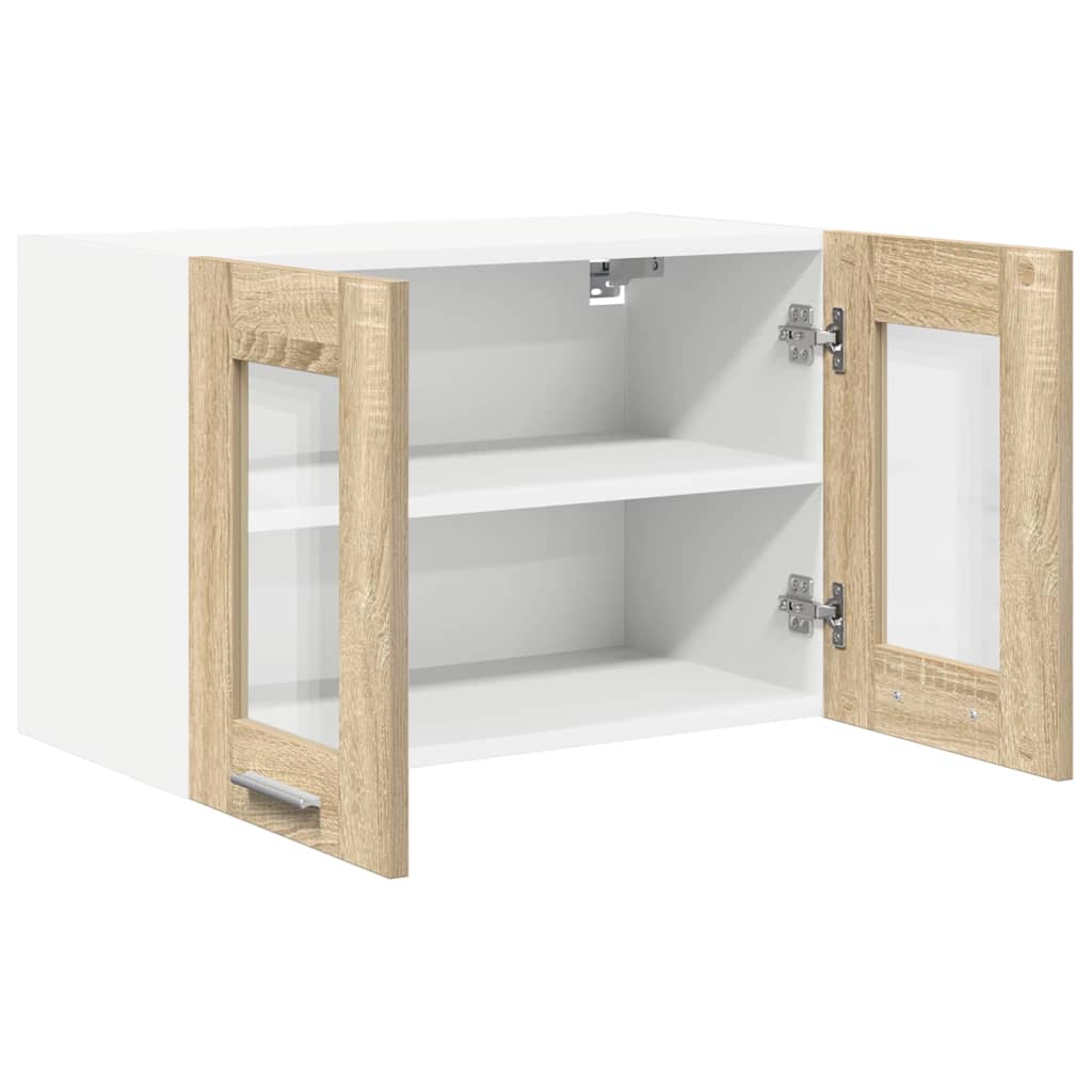 Závěsná Skříňka 2 Pcs Sonoma Dub Kompozitní Dřevo