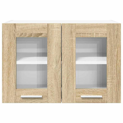 Závěsná Skříňka 2 Pcs Sonoma Dub Kompozitní Dřevo