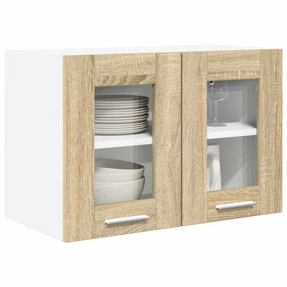 Závěsná Skříňka 2 Pcs Sonoma Dub Kompozitní Dřevo