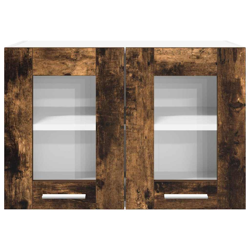 Závěsná Skříňka 2 Pcs Kouřový Dub Kompozitní Dřevo