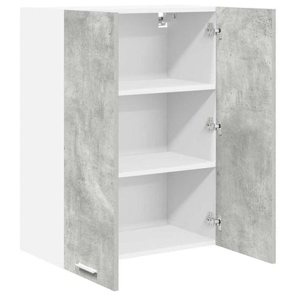 Závěsná Skříňka Betonově Šedá 60 X 31 X 80 Cm Kompozitní Dřevo