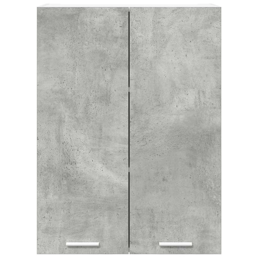 Závěsná Skříňka Betonově Šedá 60 X 31 X 80 Cm Kompozitní Dřevo