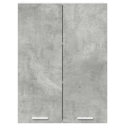 Závěsná Skříňka Betonově Šedá 60 X 31 X 80 Cm Kompozitní Dřevo