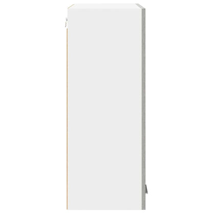 Závěsná Skříňka Betonově Šedá 60 X 31 X 80 Cm Kompozitní Dřevo