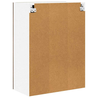 Závěsná Skříňka Kouřový Dub 60 X 31 X 80 Cm Kompozitní Dřevo