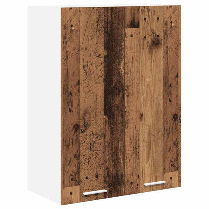Závěsná Skříňka Staré Dřevo 60 X 31 X 80 Cm Kompozitní Dřevo