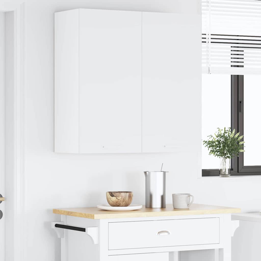 Závěsná Skříňka 80 X 31 X 80 Cm Kompozitní Dřevo