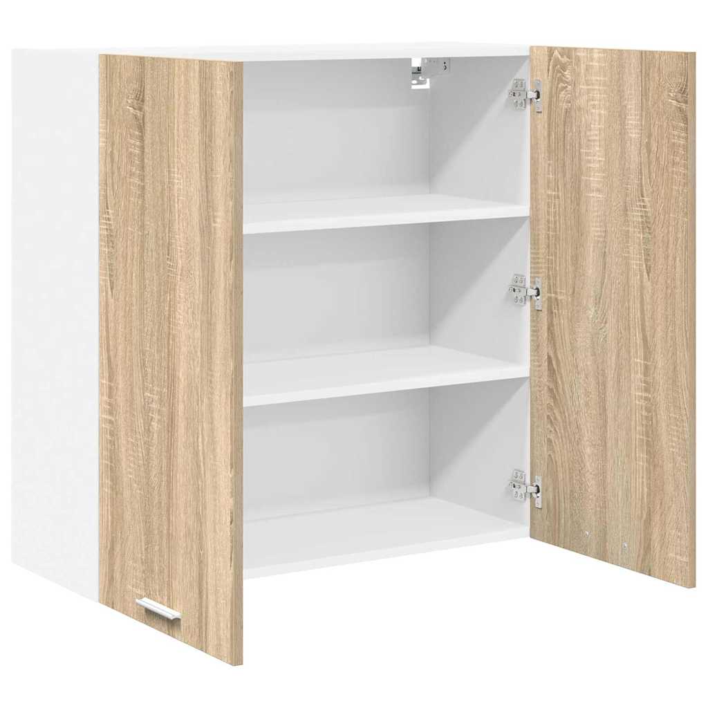 Závěsná Skříňka Sonoma Dub 80 X 31 X 80 Cm Kompozitní Dřevo