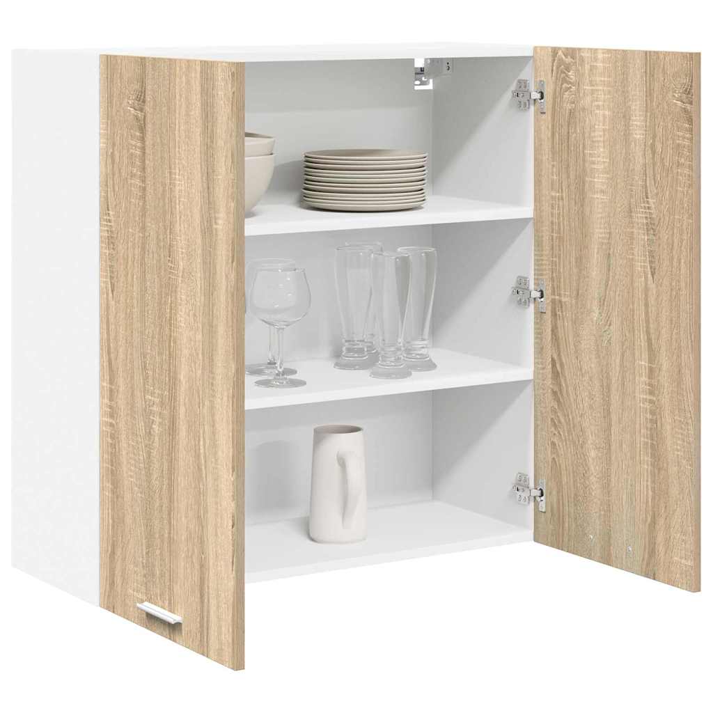 Závěsná Skříňka Sonoma Dub 80 X 31 X 80 Cm Kompozitní Dřevo