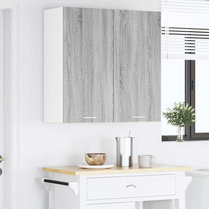 Závěsná Skříňka Šedá Sonoma 80 X 31 X 80 Cm Kompozitní Dřevo