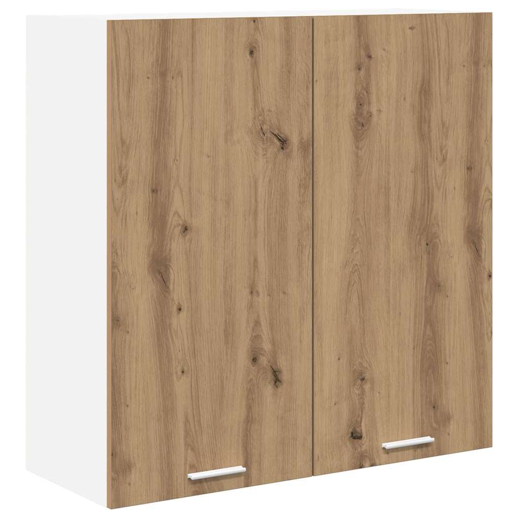 Závěsná Skříňka Artisanový Dub 80 X 31 X 80 Cm Kompozitní Dřevo