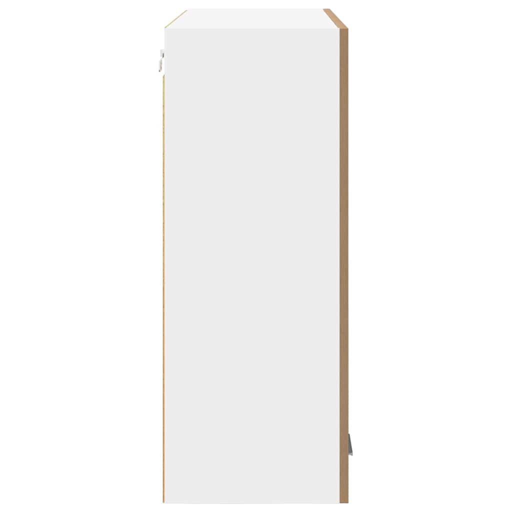 Závěsná Skříňka Artisanový Dub 80 X 31 X 80 Cm Kompozitní Dřevo