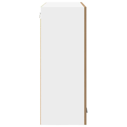 Závěsná Skříňka Artisanový Dub 80 X 31 X 80 Cm Kompozitní Dřevo