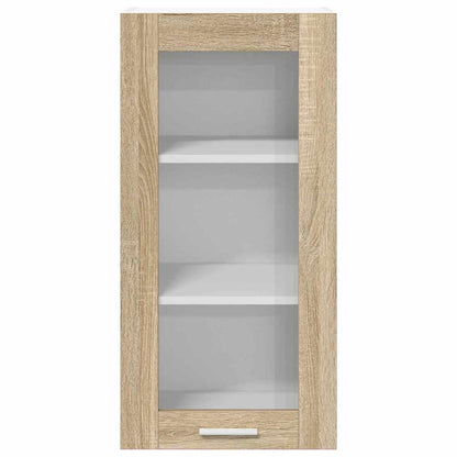 Závěsná Skříňka 2 Pcs Sonoma Dub Kompozitní Dřevo