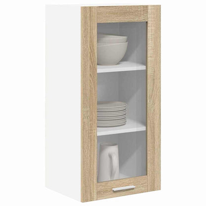 Závěsná Skříňka 2 Pcs Sonoma Dub Kompozitní Dřevo