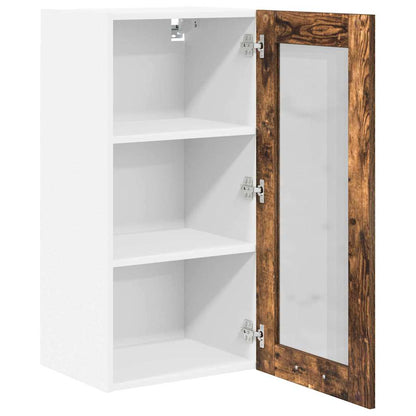 Závěsná Skříňka 2 Pcs Kouřový Dub Kompozitní Dřevo