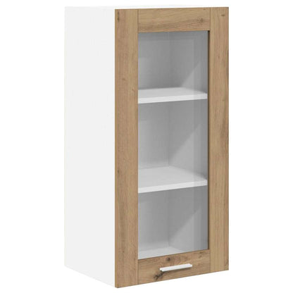 Závěsná Skříňka 2 Pcs Artisanový Dub Kompozitní Dřevo