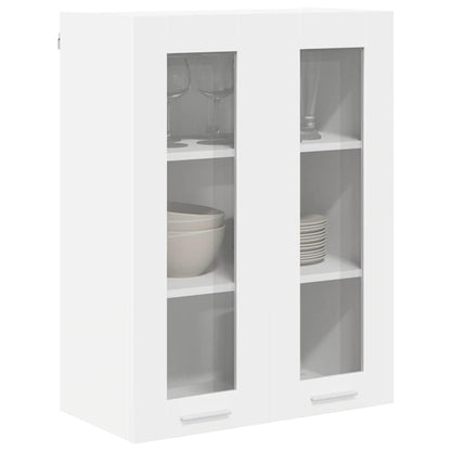 Závěsná Skříňka Bílá 60 X 31 X 80 Cm Kompozitní Dřevo