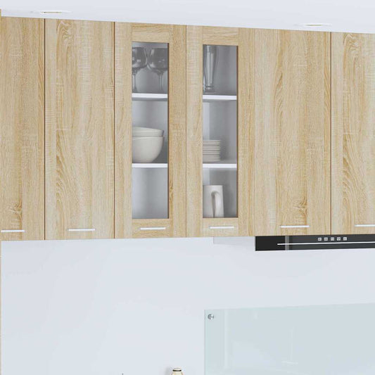 Závěsná Skříňka Sonoma Dub 60 X 31 X 80 Cm Kompozitní Dřevo