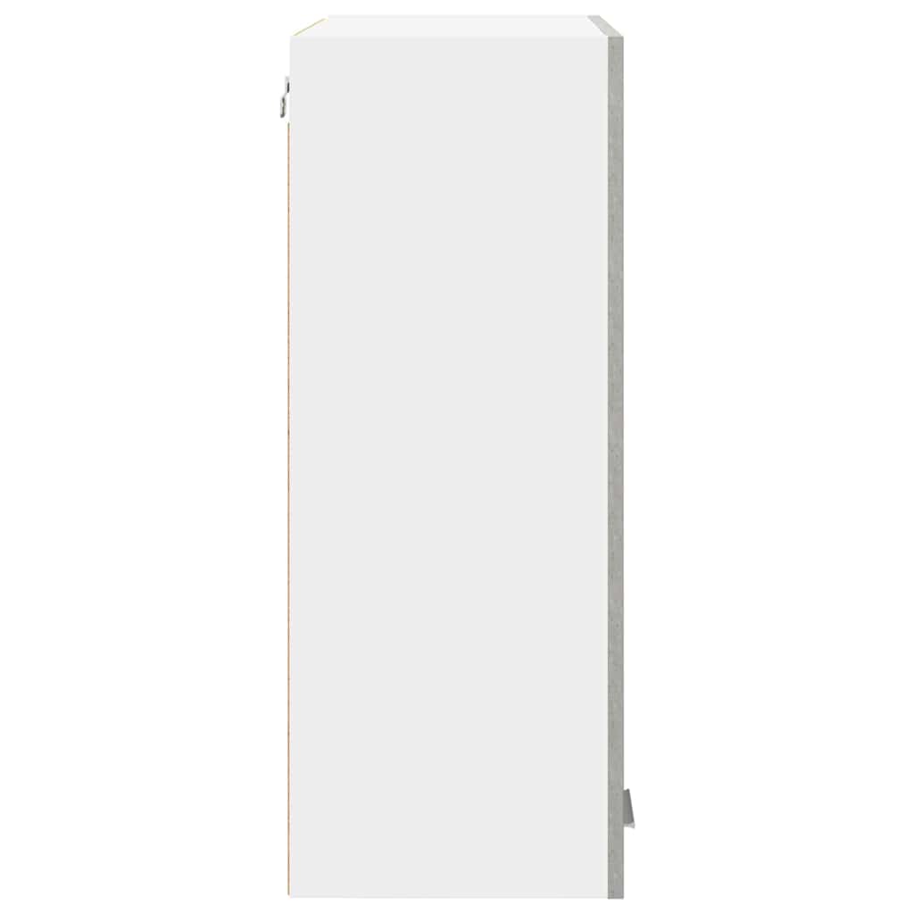 Závěsná Skříňka Betonově Šedá 60 X 31 X 80 Cm Kompozitní Dřevo