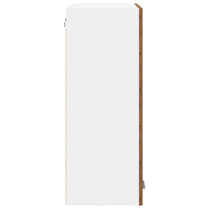 Závěsná Skříňka Staré Dřevo 60 X 31 X 80 Cm Kompozitní Dřevo