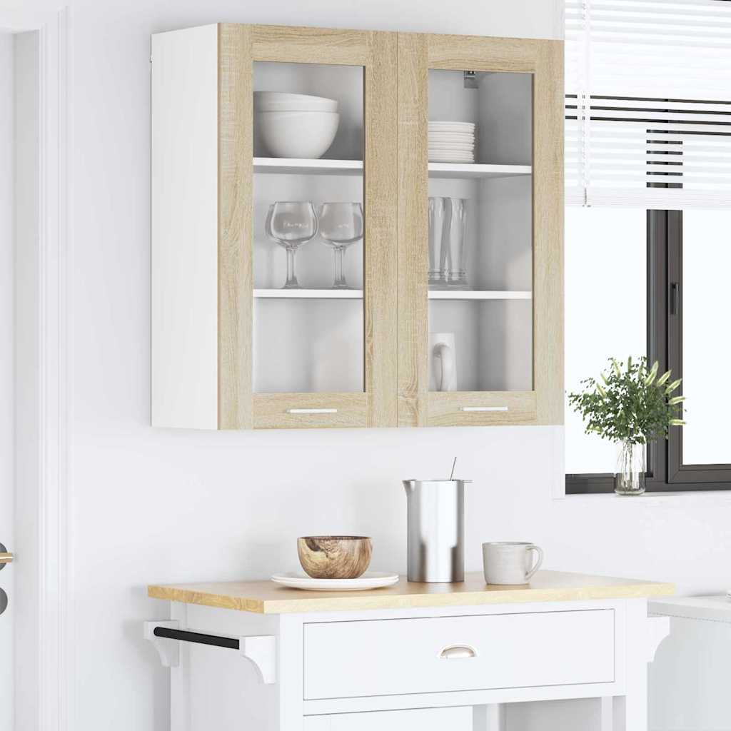 Závěsná Skříňka Sonoma Dub 80 X 31 X 80 Cm Kompozitní Dřevo