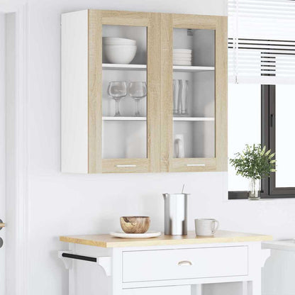 Závěsná Skříňka Sonoma Dub 80 X 31 X 80 Cm Kompozitní Dřevo