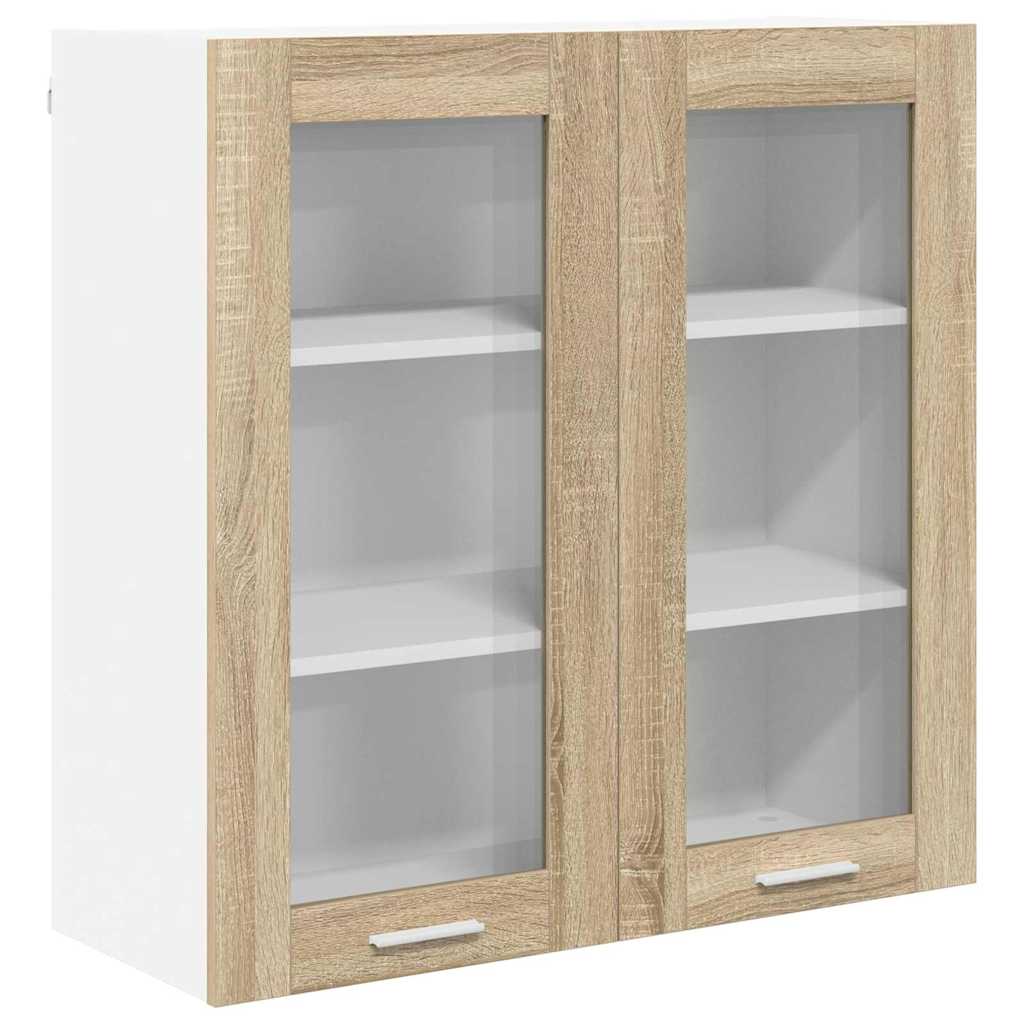 Závěsná Skříňka Sonoma Dub 80 X 31 X 80 Cm Kompozitní Dřevo