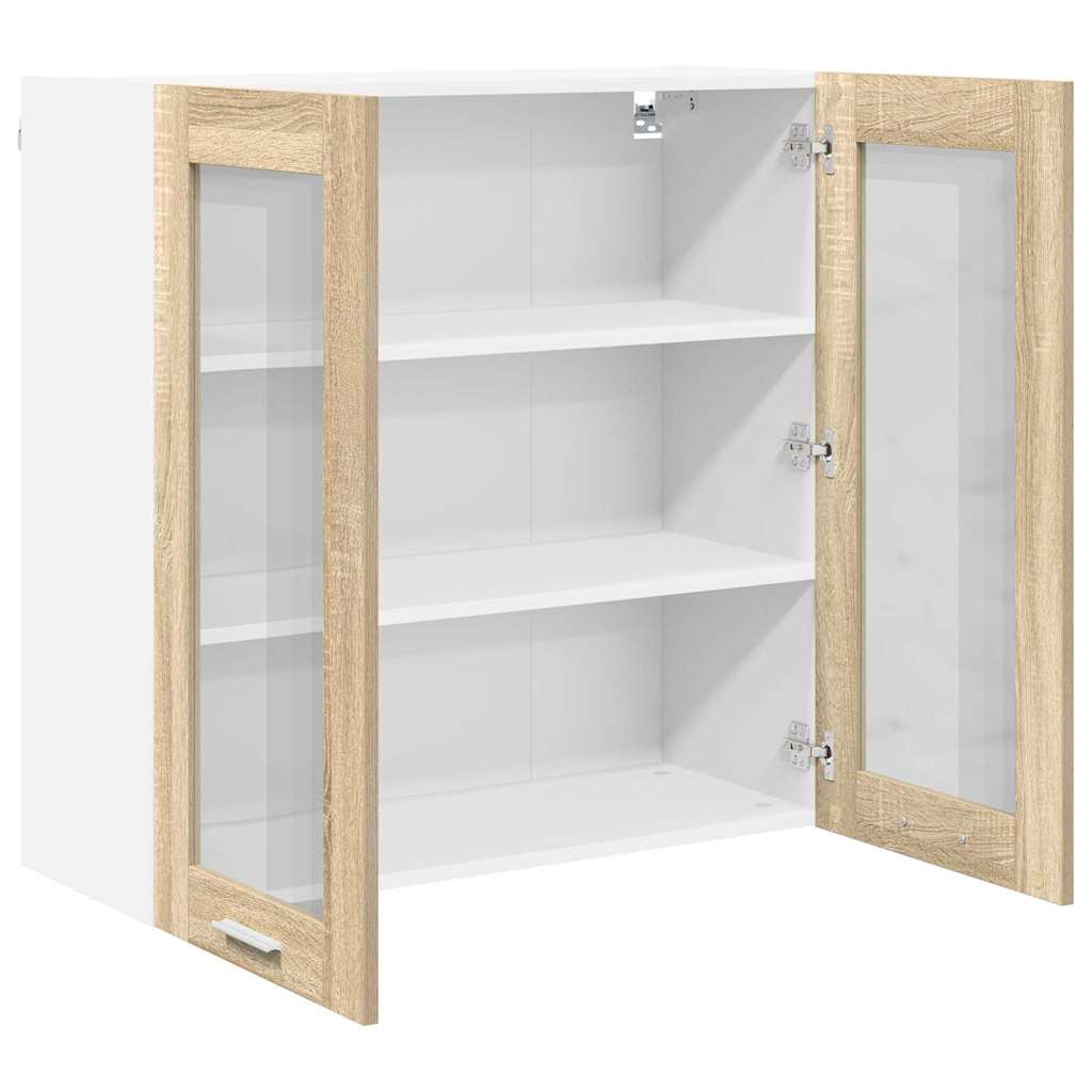 Závěsná Skříňka Sonoma Dub 80 X 31 X 80 Cm Kompozitní Dřevo