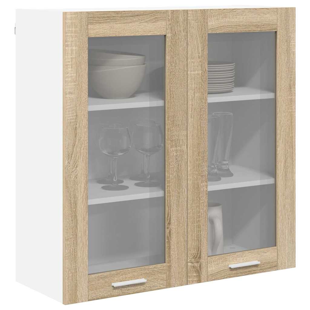 Závěsná Skříňka Sonoma Dub 80 X 31 X 80 Cm Kompozitní Dřevo