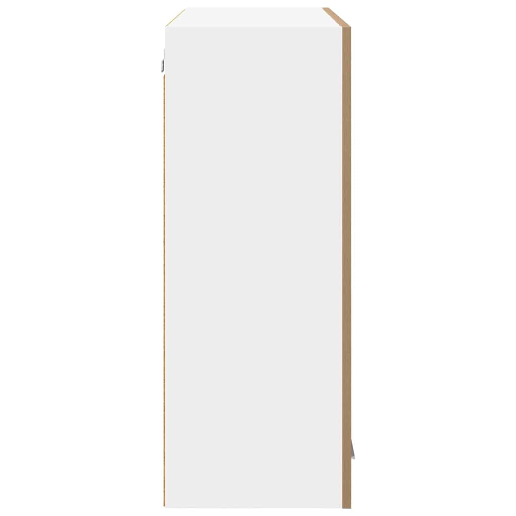 Závěsná Skříňka Artisanový Dub 80 X 31 X 80 Cm Kompozitní Dřevo