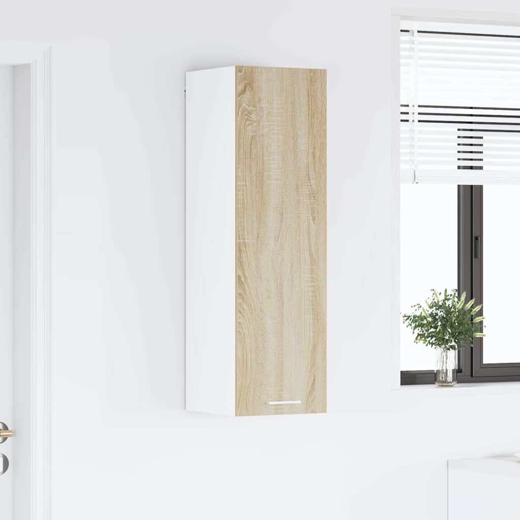 Závěsná Skříňka Sonoma Dub 30 X 31 X 100 Cm Kompozitní Dřevo