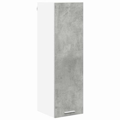 Závěsná Skříňka Betonově Šedá 30 X 31 X 100 Cm Kompozitní Dřevo