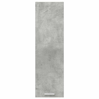 Závěsná Skříňka Betonově Šedá 30 X 31 X 100 Cm Kompozitní Dřevo