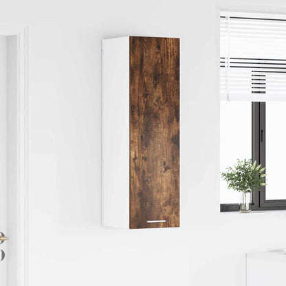Závěsná Skříňka Kouřový Dub 30 X 31 X 100 Cm Kompozitní Dřevo