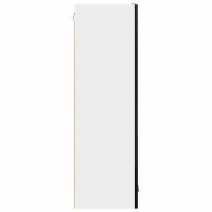 Závěsná Skříňka Černý Dub 40 X 31 X 100 Cm Kompozitní Dřevo